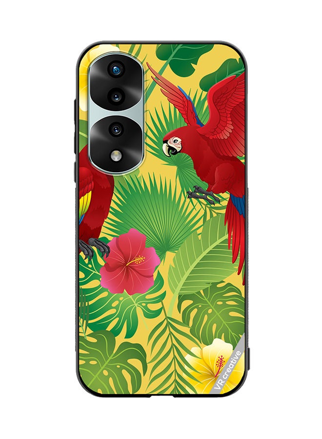 VR CREATIVE Protective Case Cover For Honor 70 Pro plus Parot In Jungle Design Multicolour - Image 1