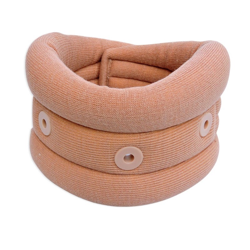 ANCIENTIMPEX Adjustable Soft Eyelet Cervical Collar Neck Brace For Neck Support Vertebrae Support Relives Pain Reduces Pressure from the Spine XLarge - Image 1
