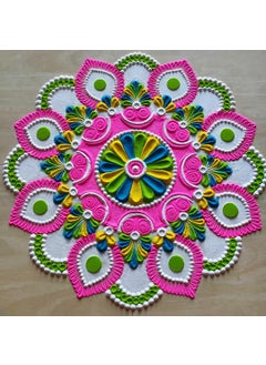 KALSUTANSHI KALSUTANSHI 6 Rangoli Filters as Rangoli Making kit for Decorating Rangoli More Beautifully  - Image 2