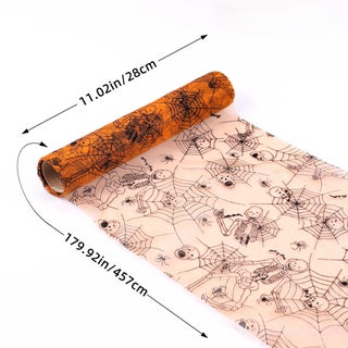 Halloween Bat Spiderweb Table Mat Decor JJ2-22 orange skull - pzsku/Z3266F53C6B52EE90AC4DZ/45/1746231492/6e0b0146-d1cd-4e33-ac54-f85189dda4dc