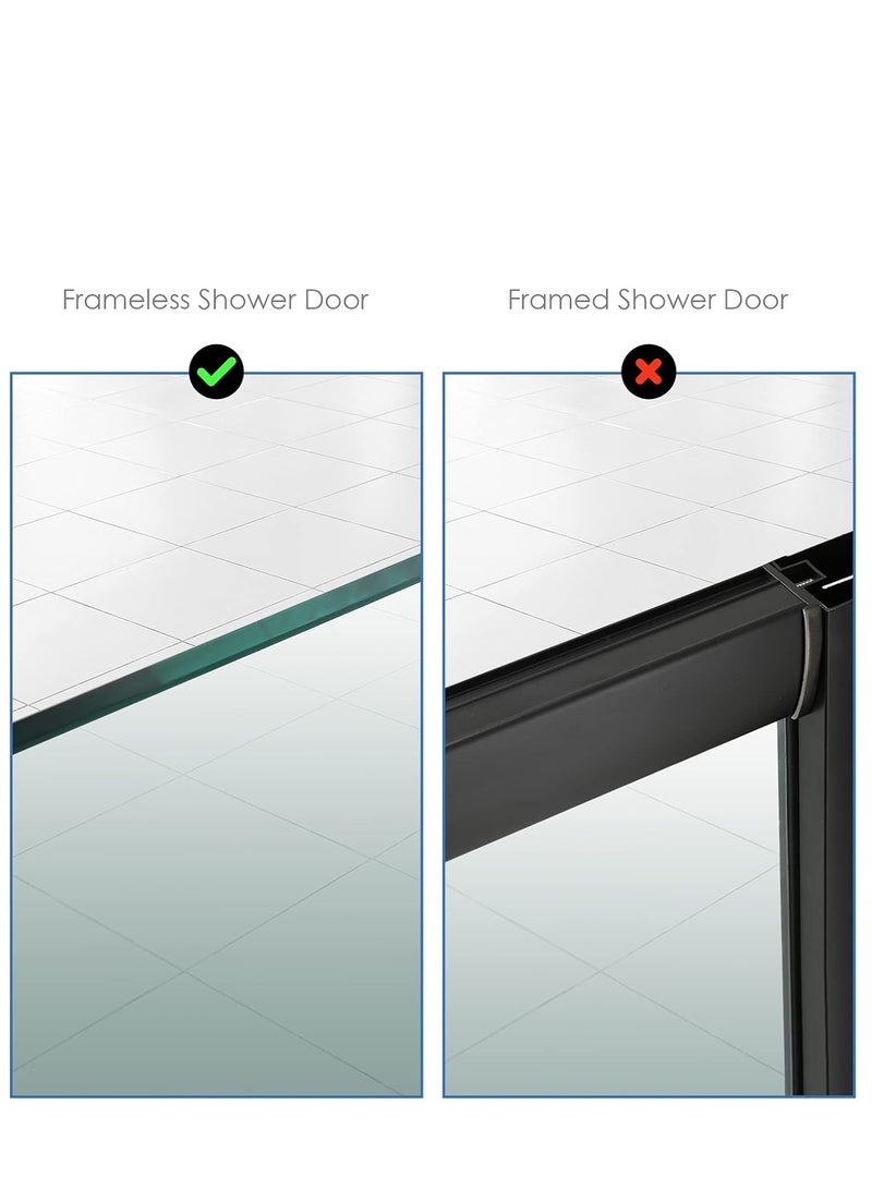 خطافات أبواب حمام من الفولاذ (قطعتين)، لحمل المناشف والروب (فضي) - Image 5