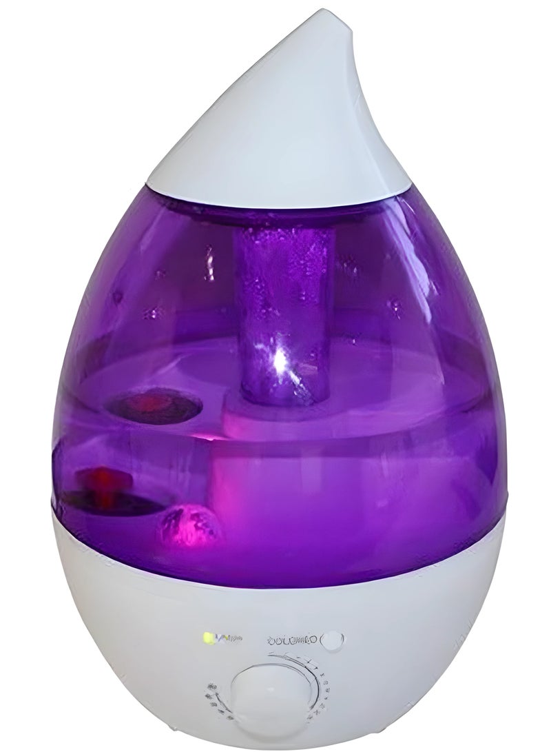 Refreshing Mist Humidifier for Bedroom, 2.6L Ultrasonic Humidifier, Premium Humidifier Quiet Operation and Auto Shut Off 
