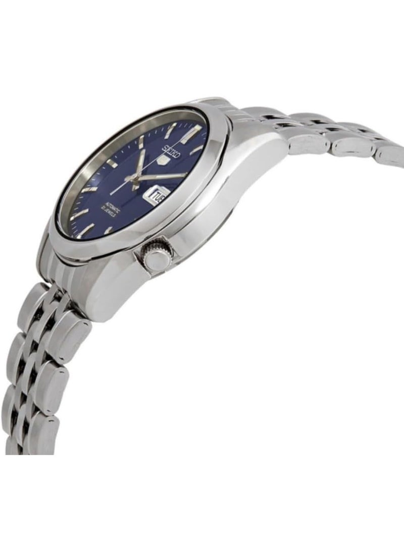 Seiko 5 Automatic Men's Stainless Steel Watch SNK357K | Blue Dial - Image 2