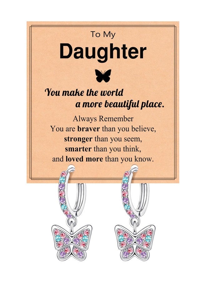 BxkSky Valentines Day Gifts for Daughter from Mom Christmas Easter Birthday Gifts for Daughter Earrings - Image 1