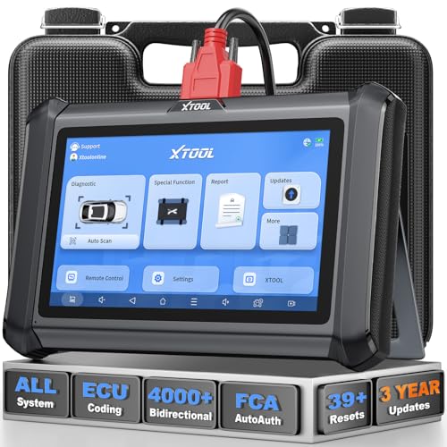 XTOOL D7S OBD2 Scanner Diagnostic Tool 2025 Bidirectional Scan Tool Ver. of D7 with ECU Coding, Active Test, FCA, All-System 39+ Resets, Crankshaft Relearn, DoIP/CAN FD, 3-Yr Update - Image 1