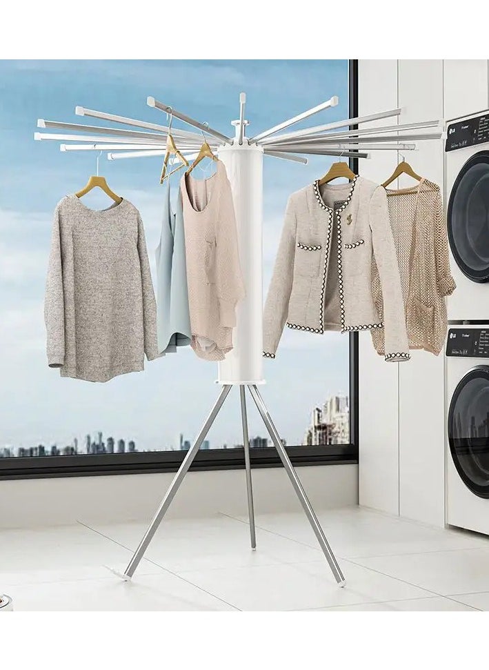 DubaiGallery - Tripod Clothes Drying Rack, Portable, Foldable and Space Saving, Collapsible Drying Rack for Laundry, Travel, Indoor, Outdoor, A Folding Clothing Rack for Both Travel and Daily Family Use - Image 1
