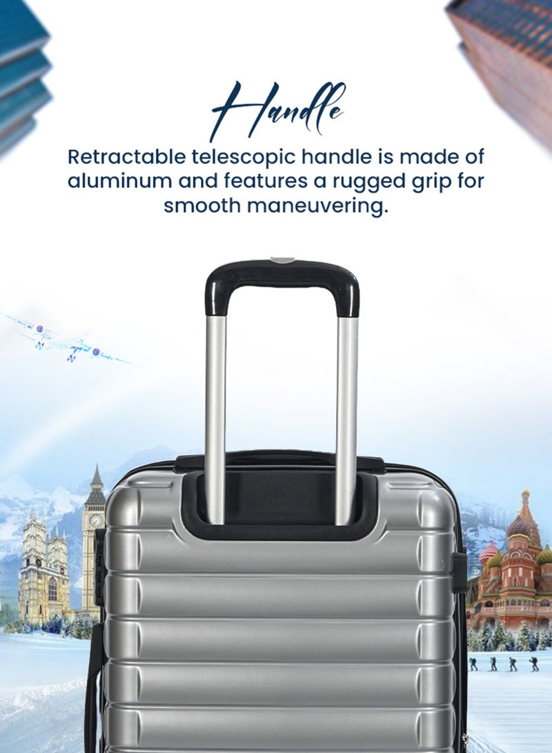 STARLIFE Suitcase Set of 4 PCS ABS Hardside Travel Luggage Bag - Image 2