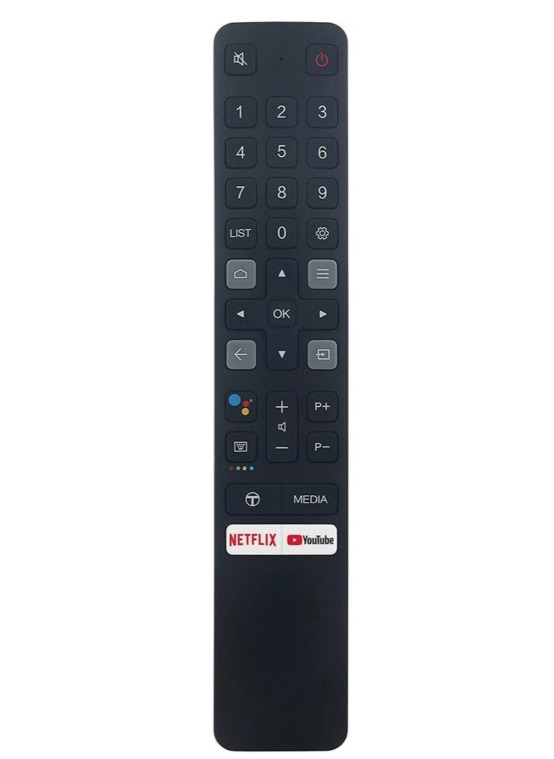 BURAQ جهاز تحكم عن بعد عالمي بديل لتلفزيون Tcl الذكي بنظام Android مع تحكم سلس والملاحة  - Image 3