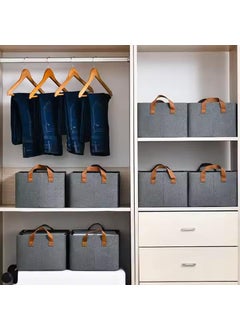 Kgeorix Kgeorix Foldable Wardrobe Organizer 26L SpaceSaving Storage Box for Clothes Toys Books Closet Home Organization Pack of 1  - Image 4