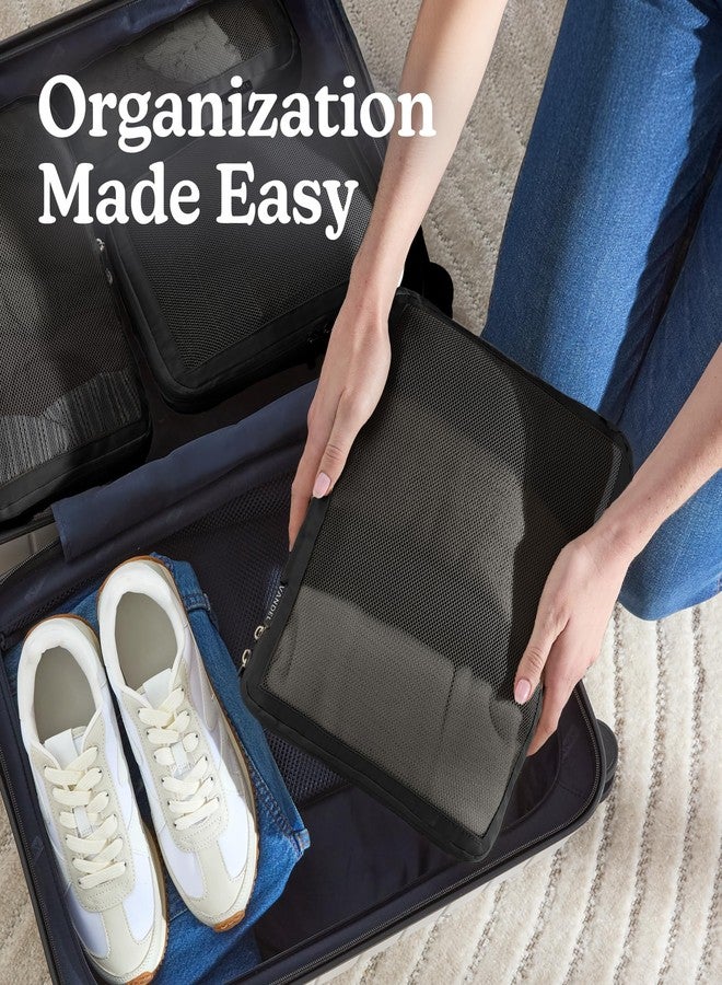 Vandel Space-Saving Compression Packing Cubes for Women, Men, Compressible Carry On Suit Case Organizer Luggage Packing Cubes for Travel Organizer Bags for Luggage and Backpacks, Suitcase Cube - Image 4