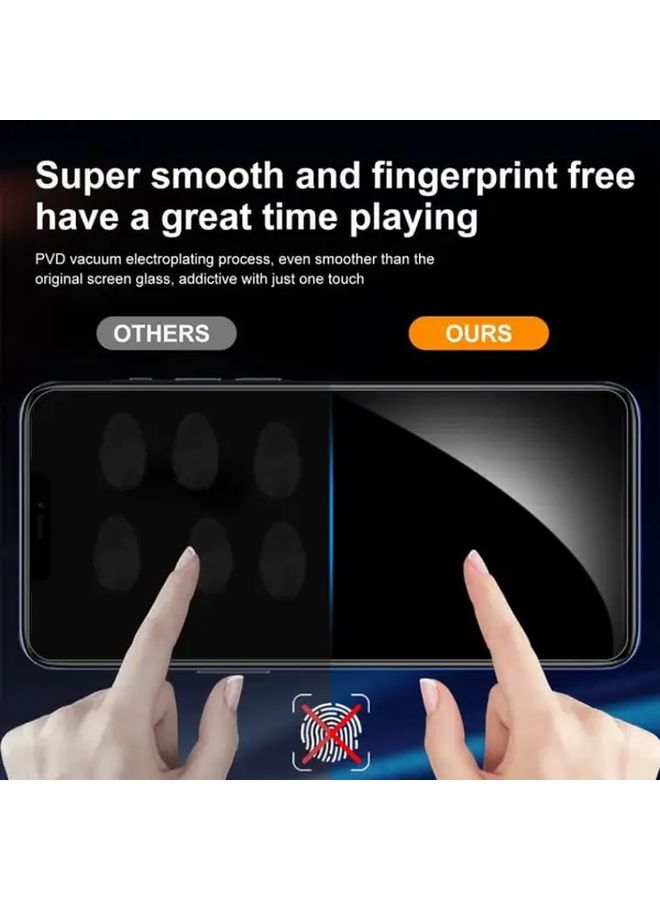 3Pcs Privacy Tempered Glass Screen Protector Anti Peeping For Redmi 12 Smooth Surface - Image 5