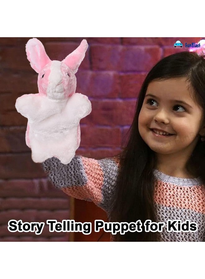 FunBlast Hand Puppets for Kids - Cute Bunny Hand Puppet for Children, Story Telling Puppet for Kids, Hand Puppet Toy, Soft Hand Puppets for Kids, Fun Play Learning Toys for Kids (Pink) - Image 5