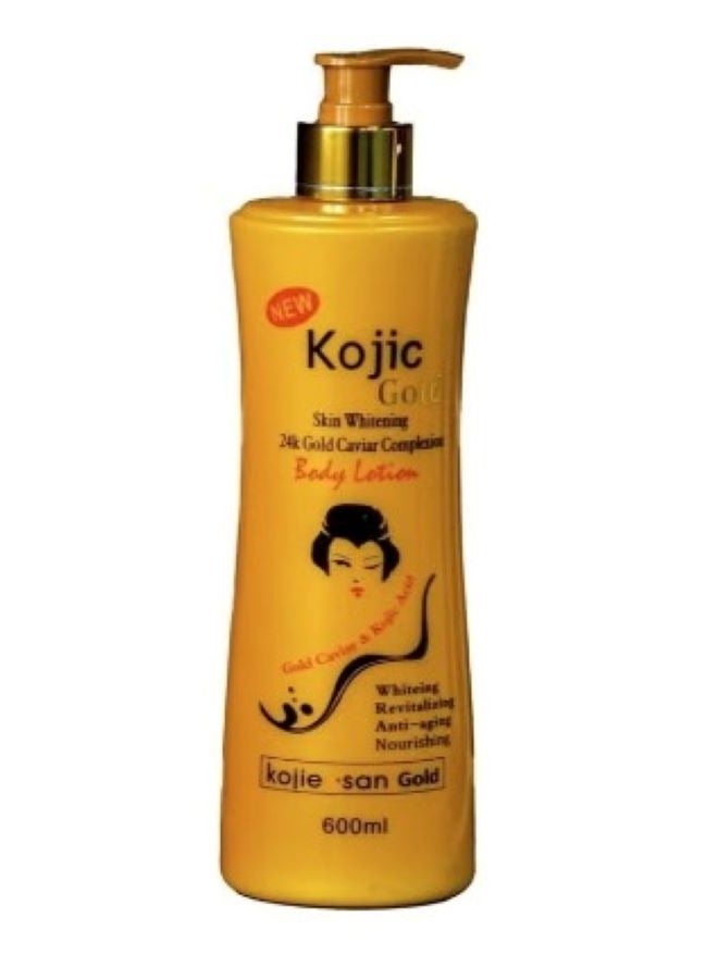 Skin Whitening 24 Karat Gold Caviar Completion Body Lotion 600ml