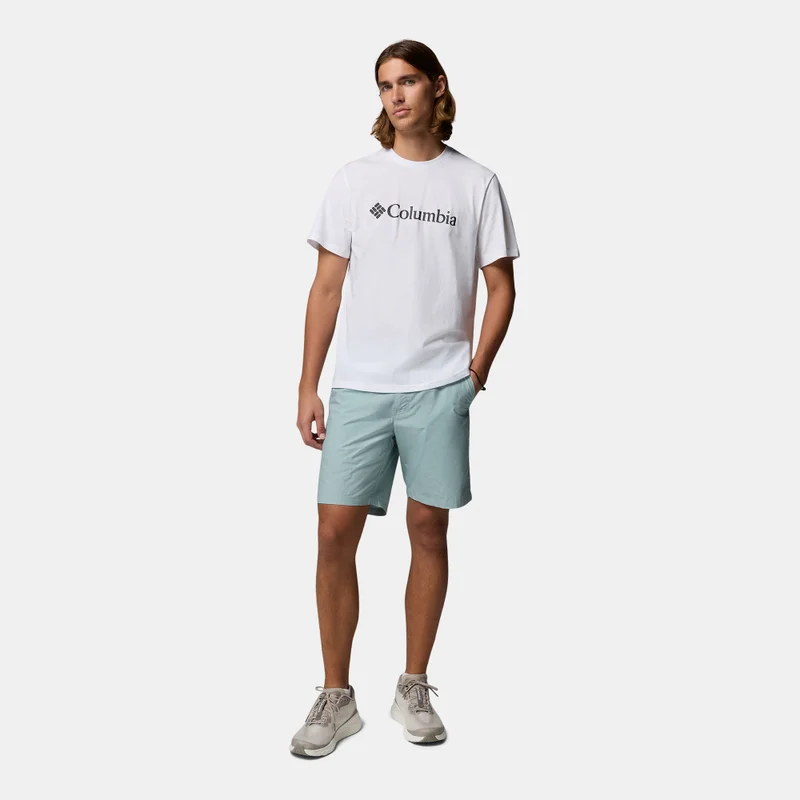 Columbia White Men's CSC Basic Logo T-Shirt for Men | Best Price UAE