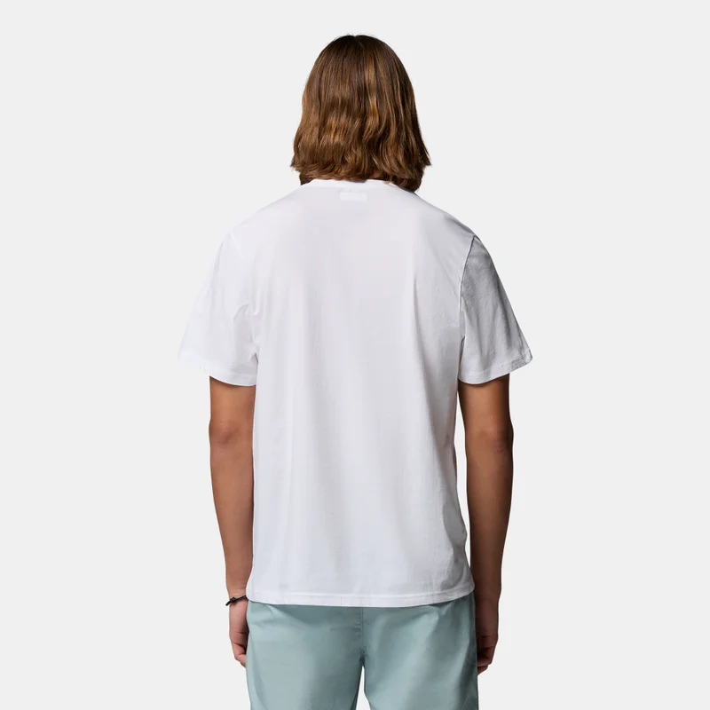 Columbia White Men's CSC Basic Logo T-Shirt for Men | Best Price UAE