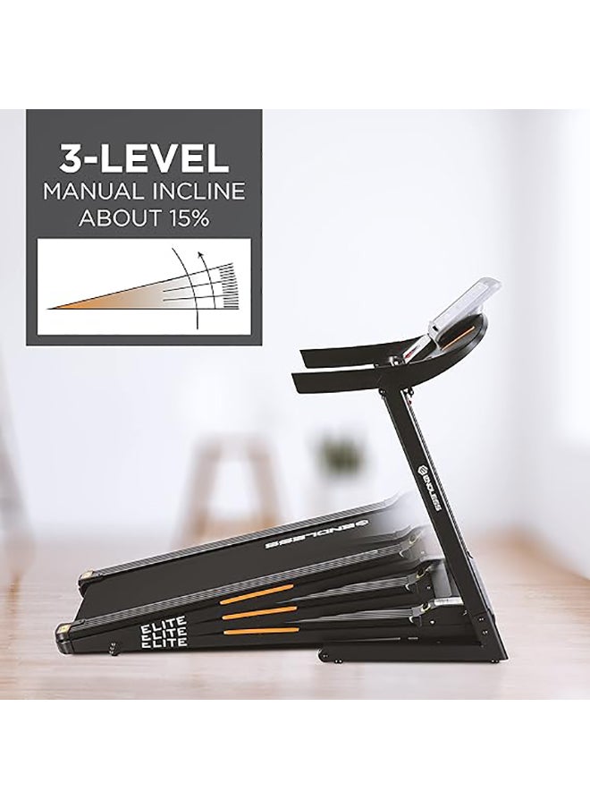 ENDLESS  Elite Treadmill for Home Use - 4HP Peak DC Motor|110 kg Max Weight| Max Speed 14Km/hr| 410mm Area|Speakers|Foldable with manual Incline  - Image 3