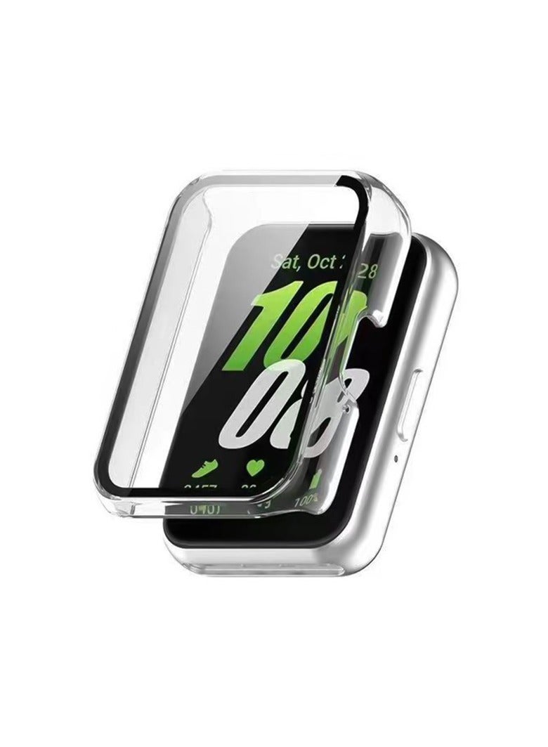 Suitable For Samsung Galaxy Fit 3 PC + Tempered Film Protective Case  3-Pieces (Clear, Pink, Black)  - Image 3