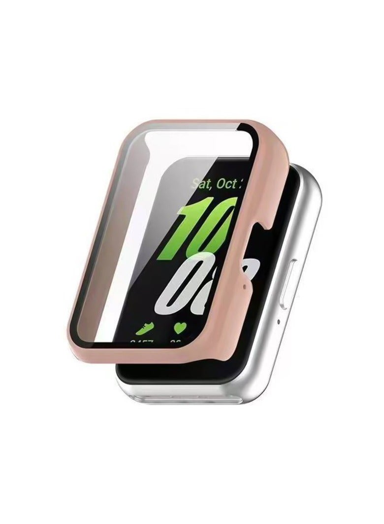 Suitable For Samsung Galaxy Fit 3 PC + Tempered Film Protective Case  3-Pieces (Clear, Pink, Black)  - Image 4