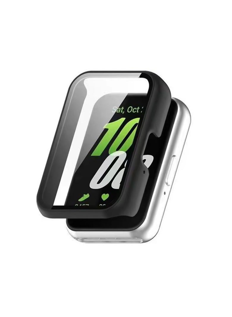 Suitable For Samsung Galaxy Fit 3 PC + Tempered Film Protective Case  3-Pieces (Clear, Pink, Black)  - Image 5