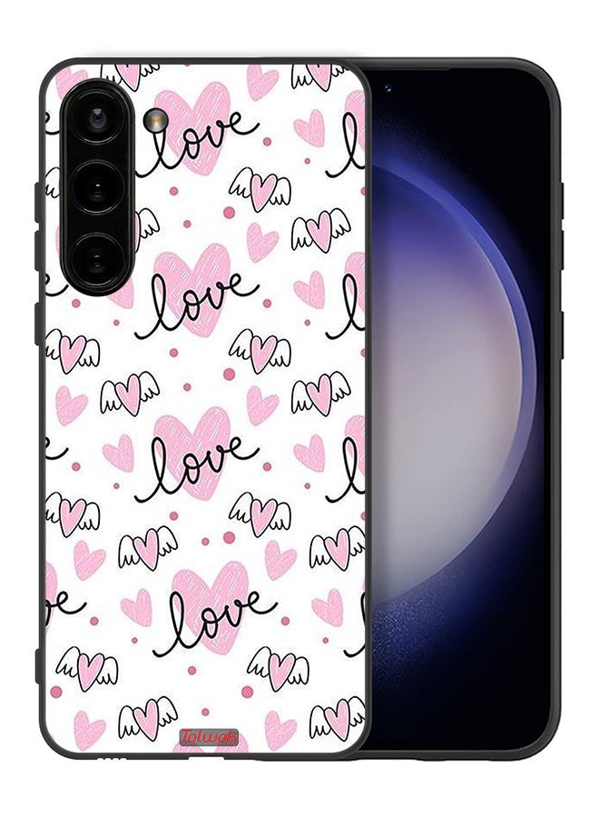 Tolwak Samsung Galaxy S23 5G Protective Case Cover Love And Heart Art Pattern - Image 2