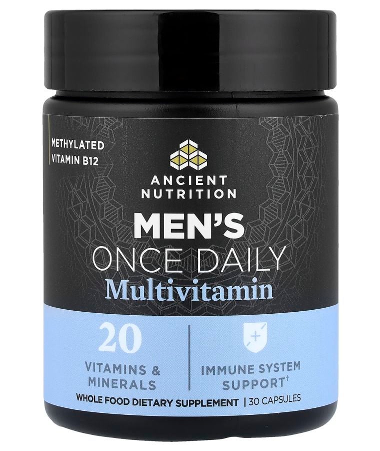 Ancient Nutrition Men's Once Daily Multivitamin 30 Capsules
