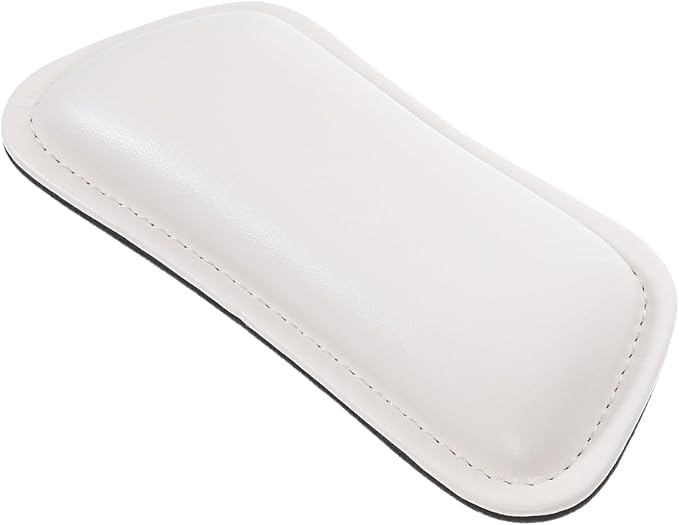 لوحة ماوس لدعم الرسغ مريحة لتخفيف متلازمة النفق الرسغي مريحة للمكتب باللون الأبيض - Image 1