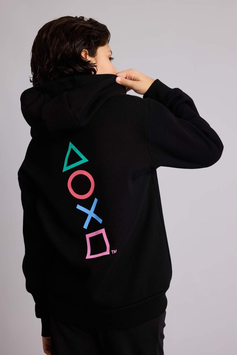DeFacto Boy PlayStation New Regular Fit Hooded Sweatshirt - Image 1