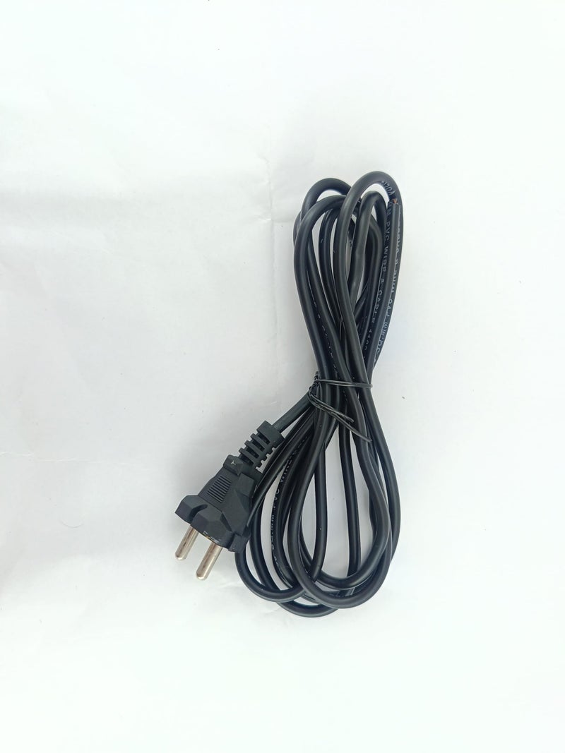 advancedestore (Pack of 1) 1100Volts Electric 2 Pin Plug Cord (2 Meter) Wire Plug Cord Power Cord - Image 3