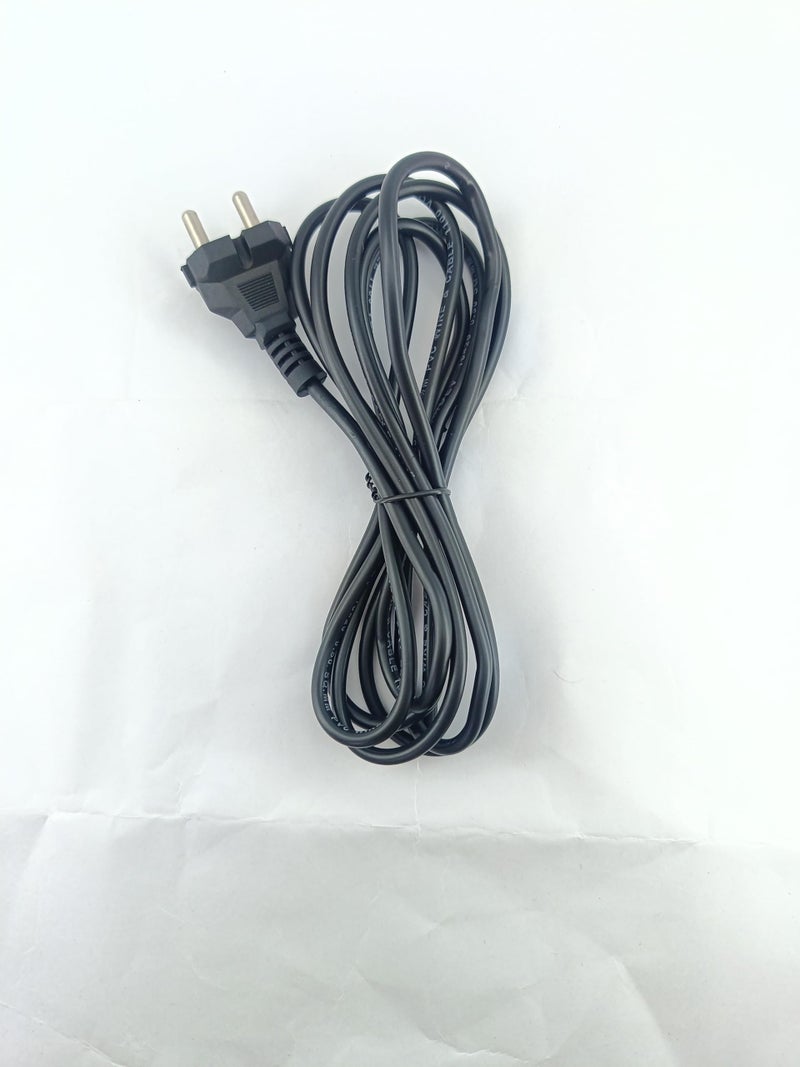 advancedestore (Pack of 1) 1100Volts Electric 2 Pin Plug Cord (2 Meter) Wire Plug Cord Power Cord - Image 2
