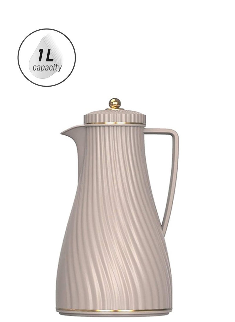 BLACKSTONE - قارورة مفرغة من الهواء DKW03 سعة 1 لتر، لون بيج - Image 1