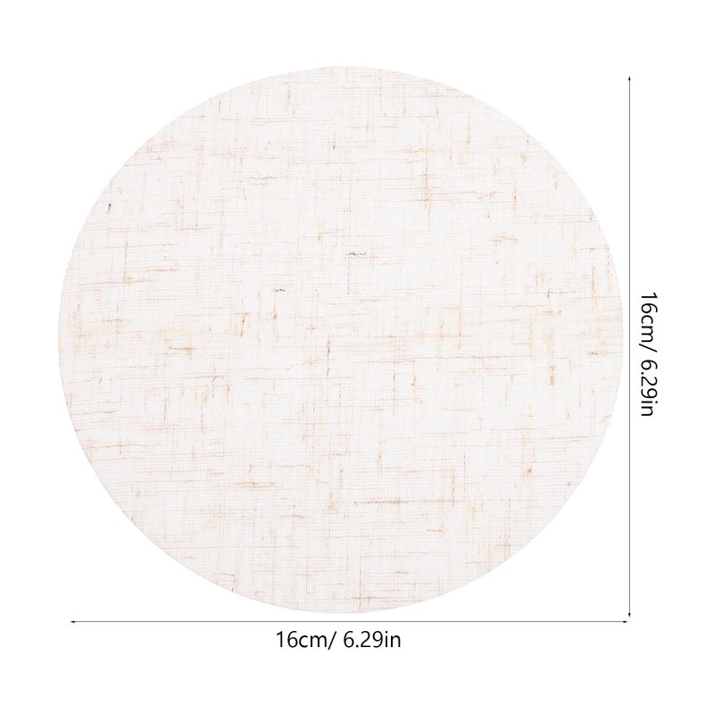 Heat Resistant 16cm Fabric Recessed Light Diffuser Cover Anti Glare Soft Light Protection - Image 3