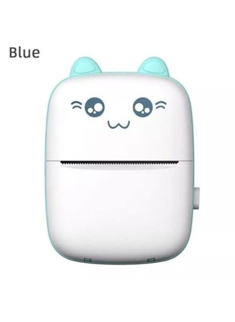 Portable Mini Thermal Pocket Printer Blue