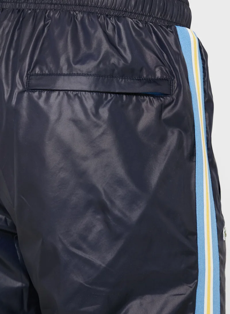 LACOSTE Side Stripe Track Pants