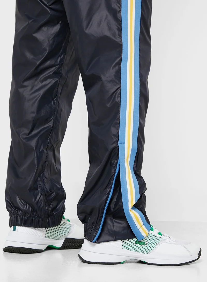 LACOSTE Side Stripe Track Pants