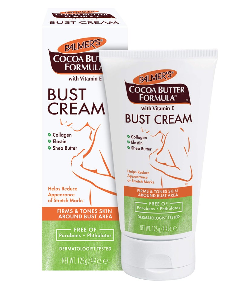 Palmer's Cocoa Butter Formula Bust Cream for Pregnancy Skin Care with Vitamin E, 4.4 oz. (Pack of 3) - Image 1