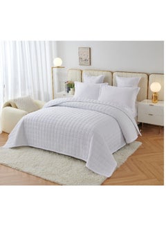 سمارت هوم طقم لحاف مضغوط مفرش مكون من 6 قطع , لحاف 6 قطع , مخمل 100% طقم سرير مقاس250 في 230 سم  - Image 1