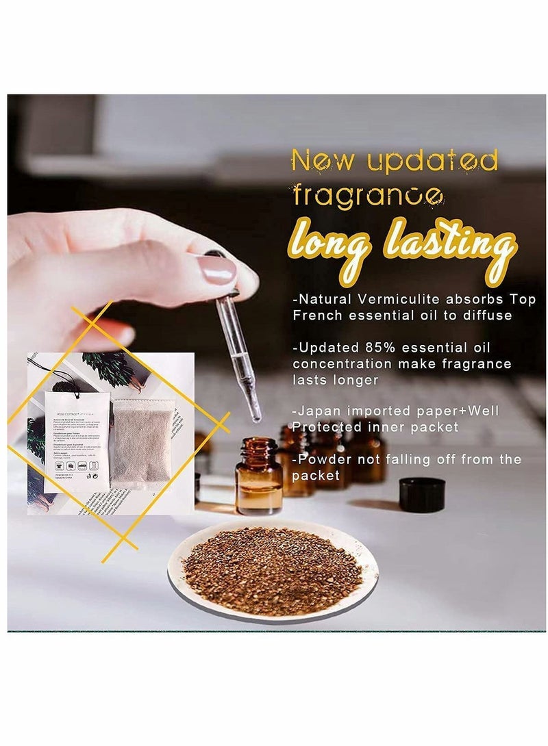 واي آند دي 12 عبوة من معطر الهواء بخزانة اللافندر جو طويل الأمد بأدراج معطرة وأكياس رائحة السلع للمنزل - Image 3