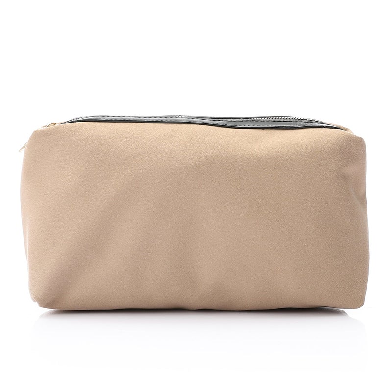 Mr.joe Hobo Shoulder Bag with Beaded Charm - Cafe - Image 4