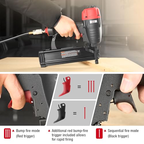 3PLUS HT64SP 16 Gauge Pneumatic Straight Finish Nailer - Image 5