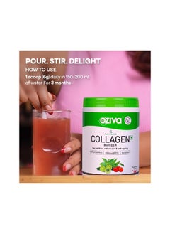 OZiva Plant Based Collagen Builder for Glowing Youthful Hair & Skin Supplement for Men & Women 250gm  - Image 4