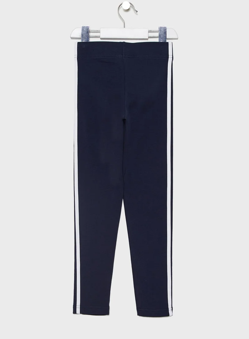 Adidas Youth 3 Stripe Tight