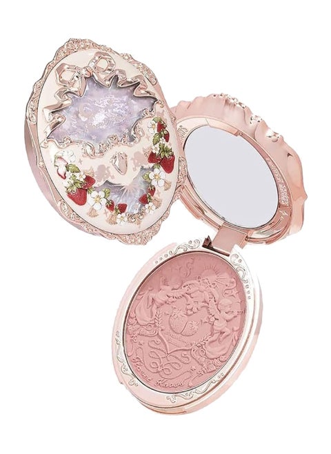 Strawberry Rococo Embossed Series Powder Blush 5g 01 Angel Chanson