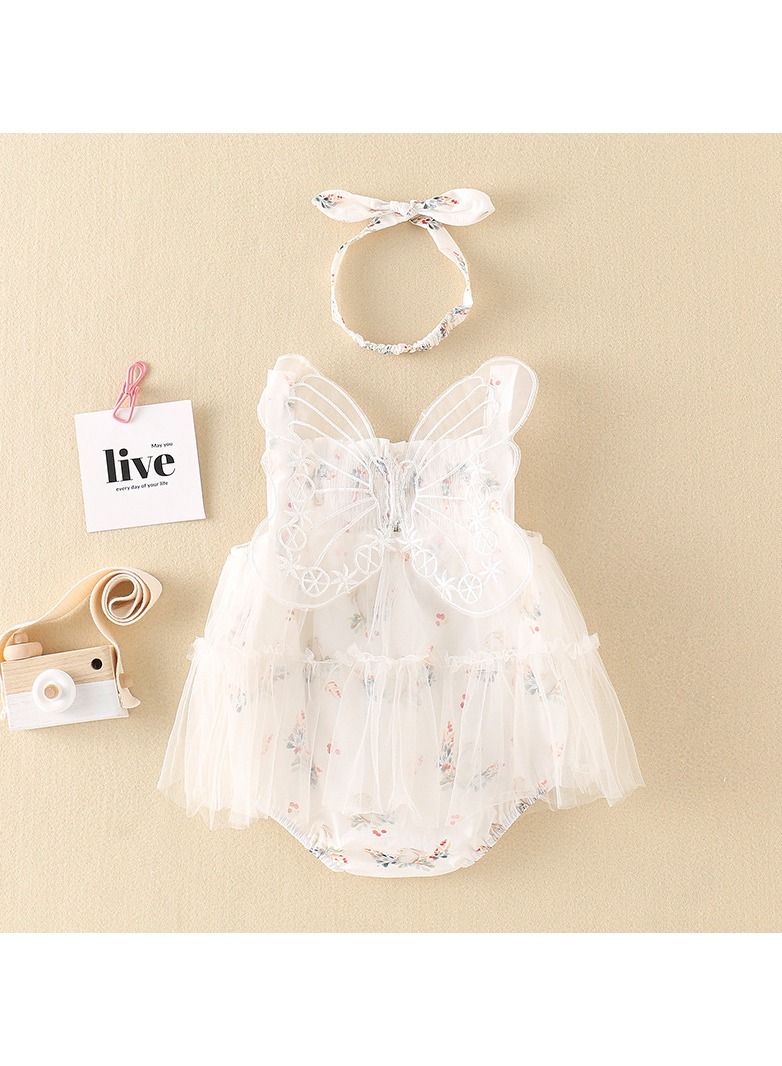 Baby Summer Thin Bodysuit Triangle Creepe