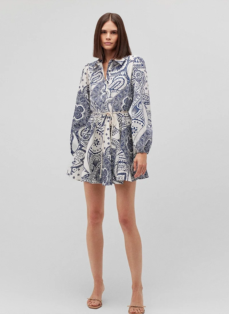 MAVI Printed Pleated Dress