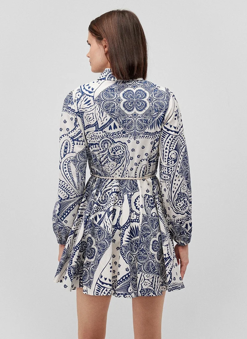 MAVI Printed Pleated Dress
