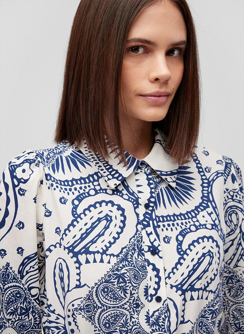 MAVI Printed Pleated Dress