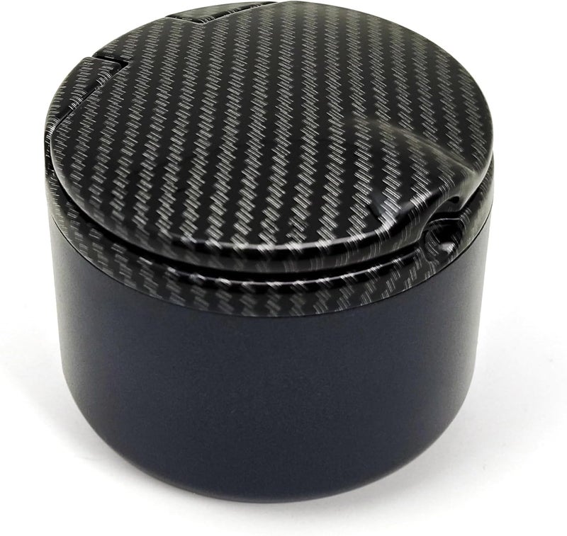 StoreBao Car Ashtray Designed for Mercedes-Benz E300 E-class C-class S-class A-class B-class G-class GLA GLB GLC GLE GLS (Carbon Fiber) - Image 1