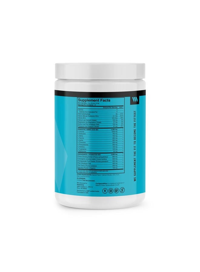 Swolverine Intra | Essential Amino Acids, Electrolytes, Coconut Water, Pomegranate, Tart Cherry, Spirulina, Vegan, Non-GMO, Gluten Free (30 Servings, Tropical Blast) - Image 2
