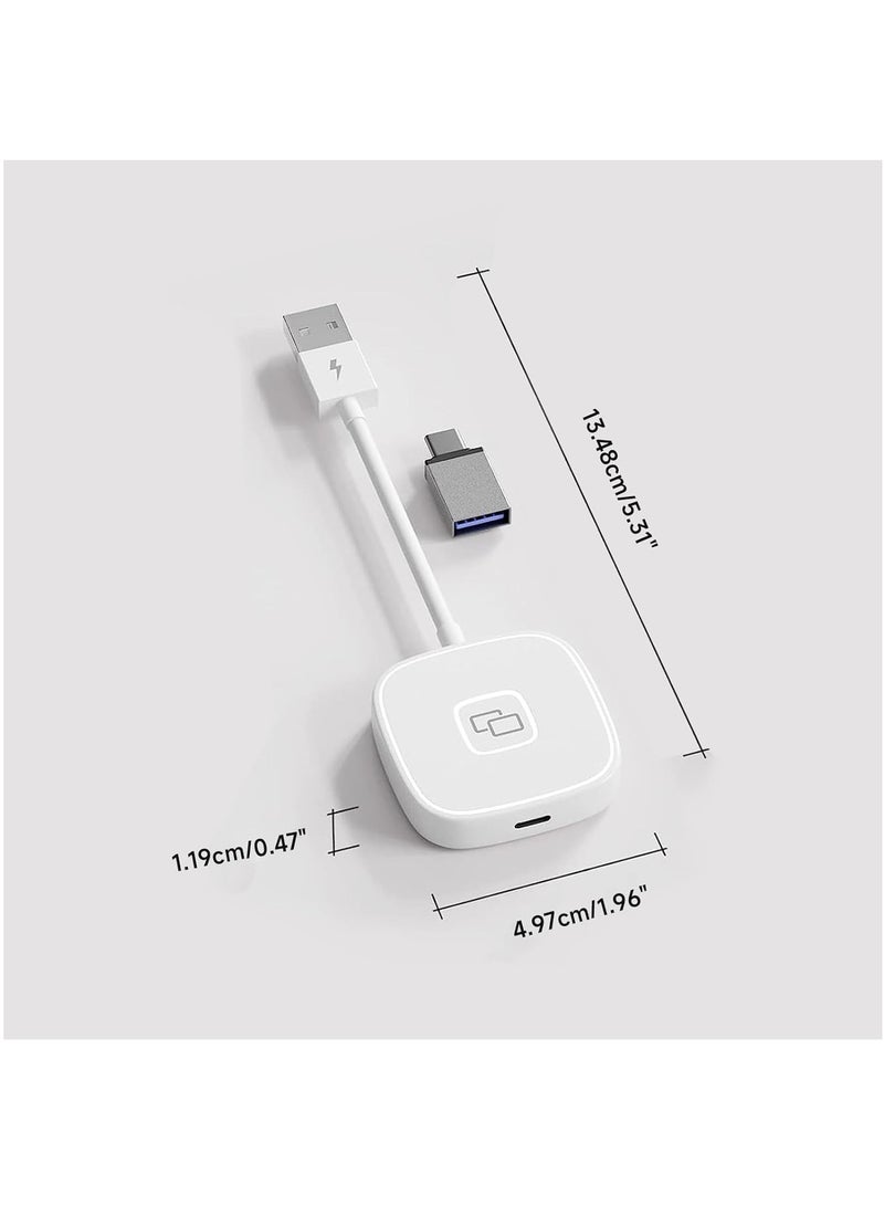 Wire Carplay Dongle,Carplay to Car Mirror Adapter Wired Carplay Mirrorring Dongle Carplay Adater for Factory Wired Carplay Converter - Image 3