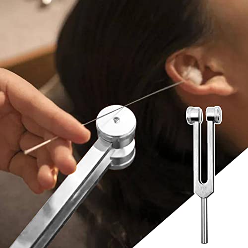 GUZIKO Tuning Fork Set 4 Pcs 128Hz 256Hz 512Hz 528Hz Tuning Forks for Healing Chakra Set with Reflex Hammer for Buddhists Yoga Teacher Sound Healer - Image 4